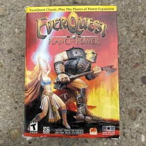 Ever Quest: The Planes of Power With Figurine (PC, 2002)